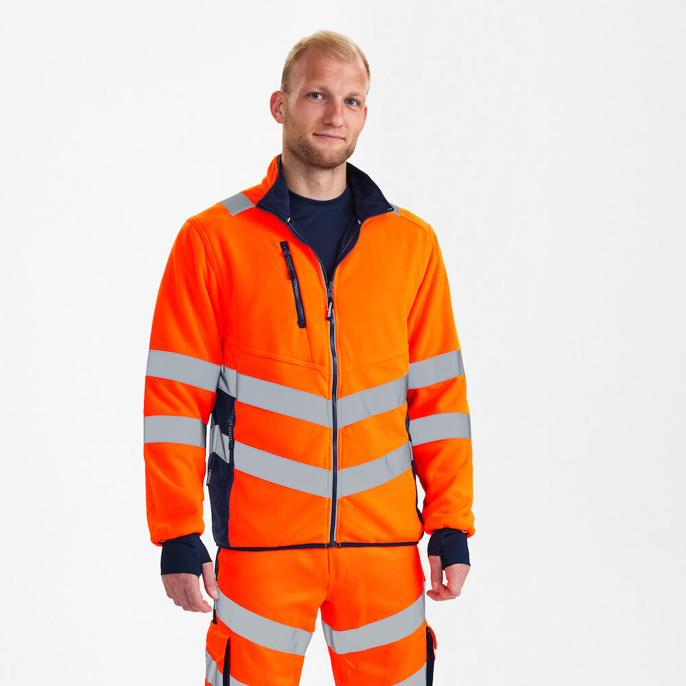 ENGEL 1192-236-10165 SAFETY EN ISO 20471 HIVIS POLAR CEKET