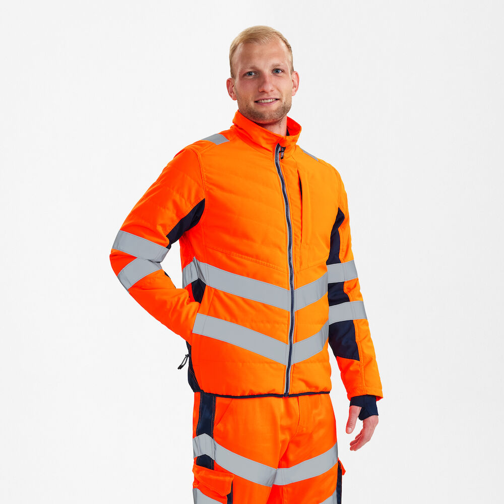 ENGEL 1159-158-10165 SAFETY EN ISO 20471 HIVIS KAPİTONELİ İŞ CEKETİ