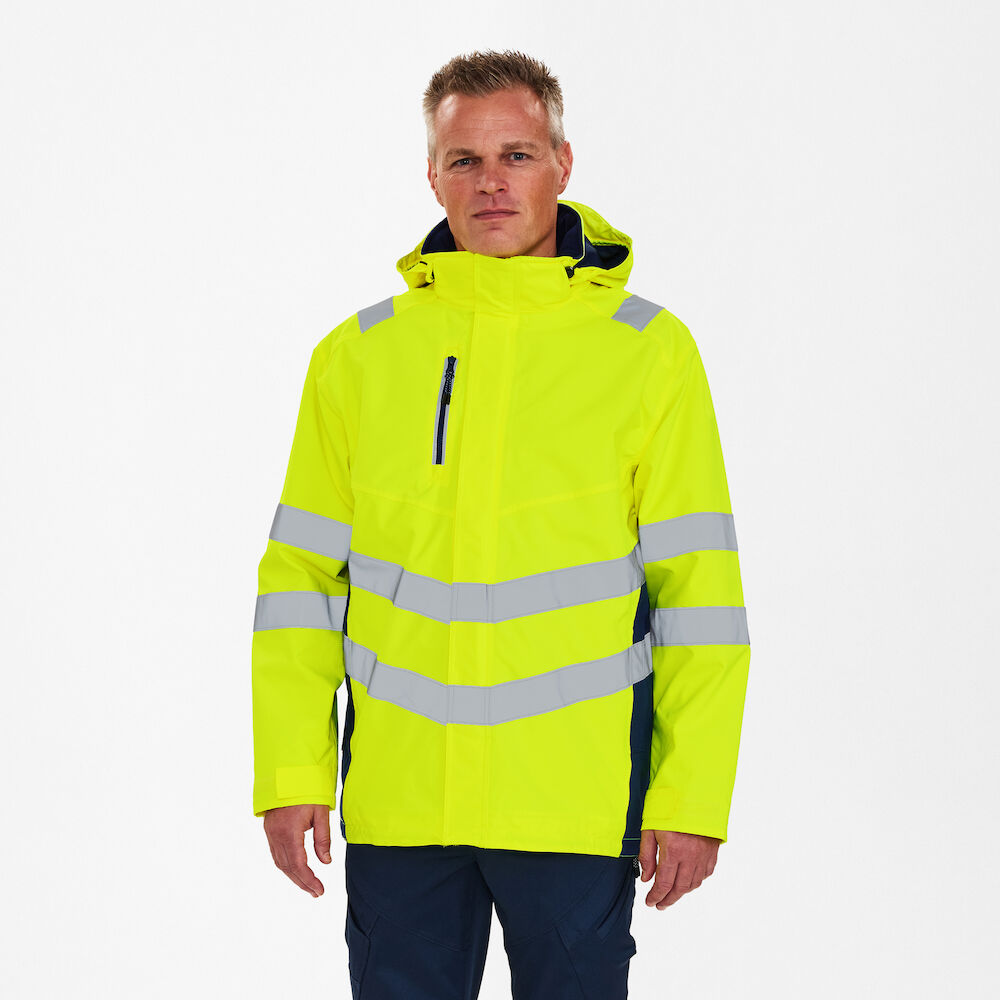 ENGEL 1145-930-38165 SAFETY EN ISO 20471 HIVIS PARKA SHELL CEKET