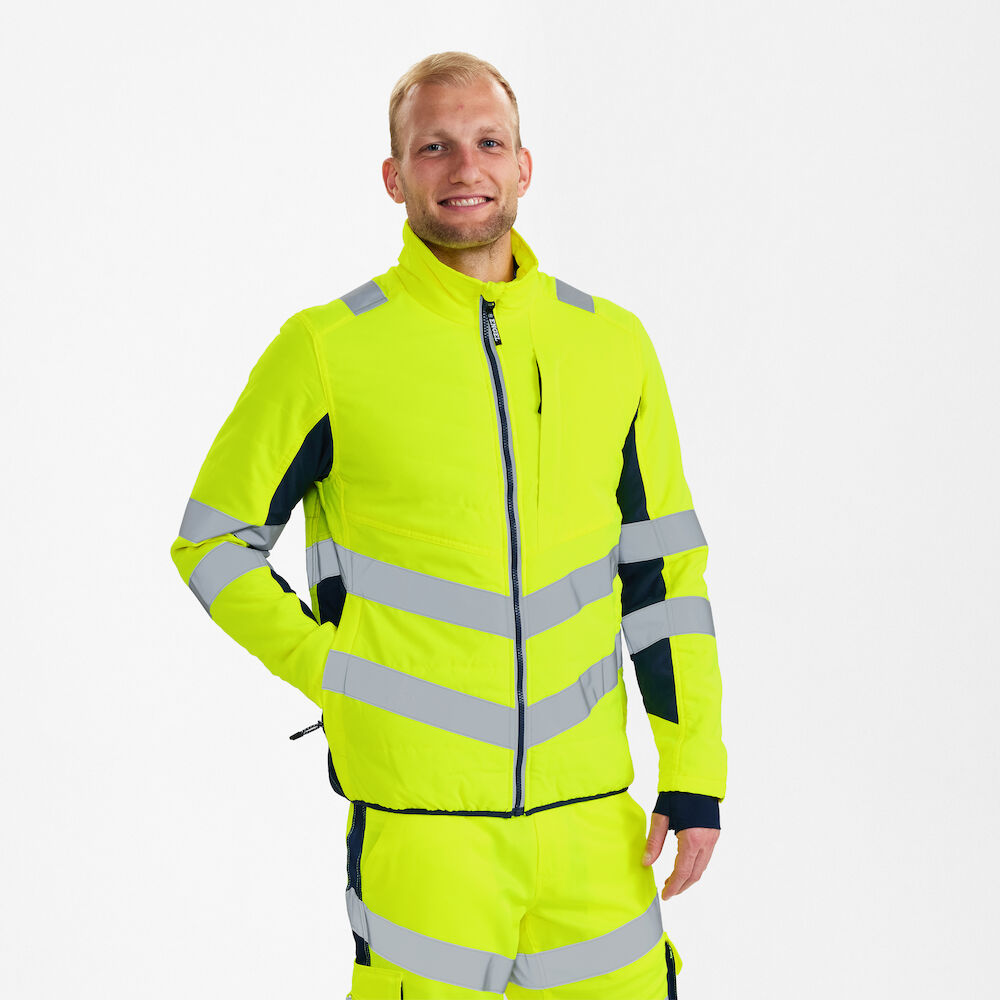 ENGEL 1159-158-38165 SAFETY EN ISO 20471 HIVIS KAPİTONELİ İŞ CEKETİ