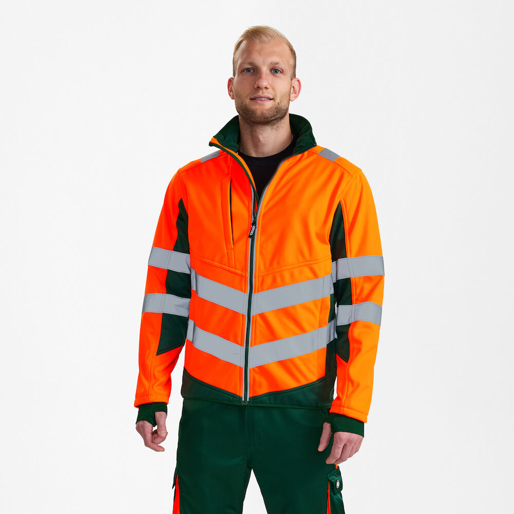 ENGEL  1158-237-101 SAFETY EN ISO 20471 HIVIS SOFTSHELL CEKET