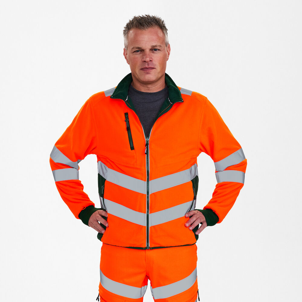 ENGEL 1192-236-101 SAFETY EN ISO 20471 HIVIS POLAR CEKET