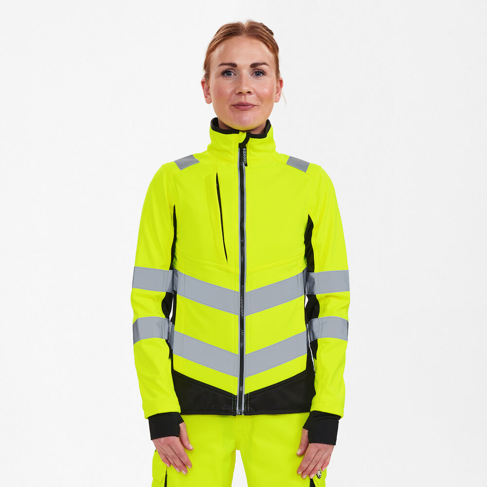 ENGEL 1156-237-3820 SAFETY EN ISO 20471 HIVIS KADIN SOFTSHELL CEKET