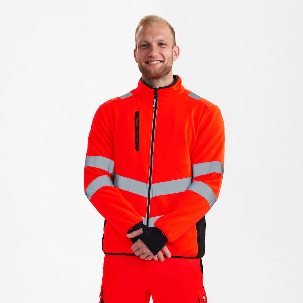 ENGEL 1192-236-4720 SAFETY EN ISO 20471 HIVIS POLAR CEKET