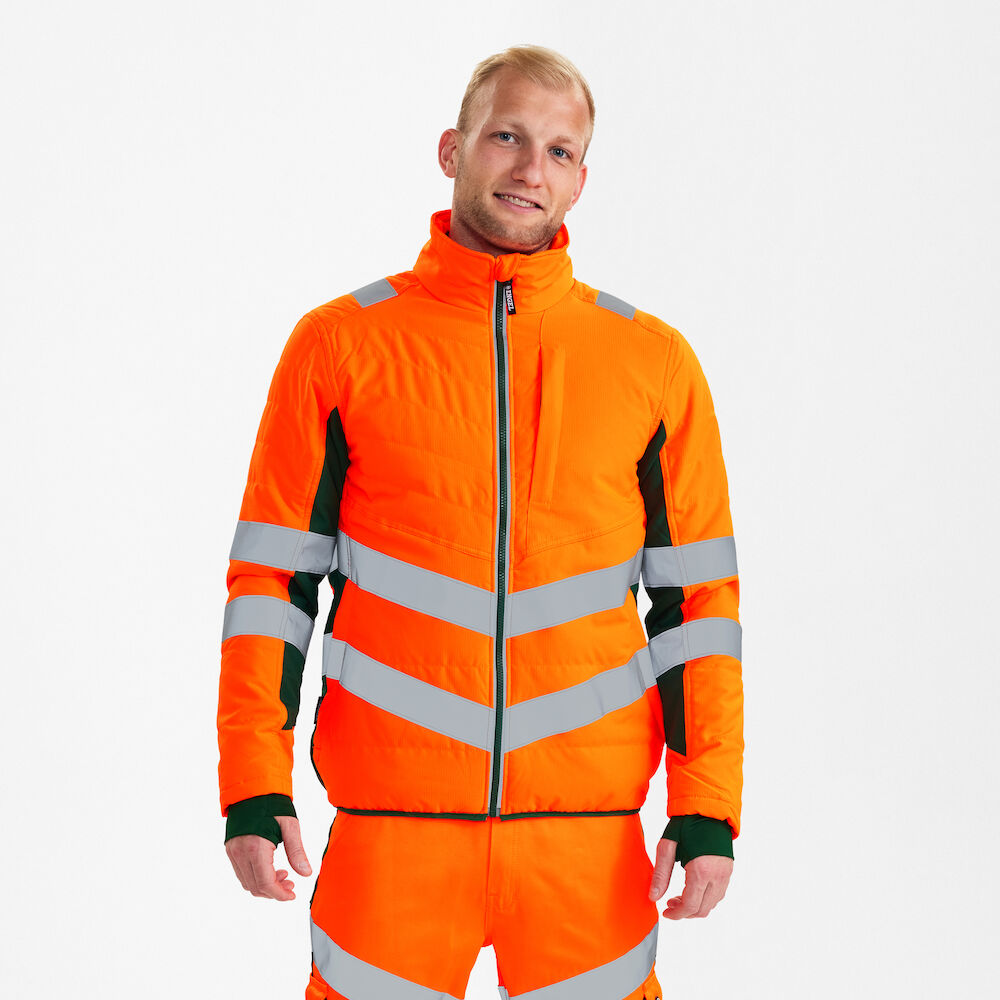 ENGEL 1159-158-101 SAFETY EN ISO 20471 HIVIS KAPİTONELİ İŞ CEKETİ