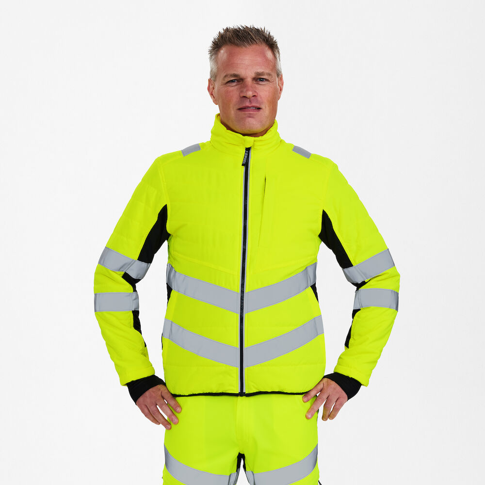 ENGEL 1159-158-3820 SAFETY EN ISO 20471 HIVIS KAPİTONELİ İŞ CEKETİ