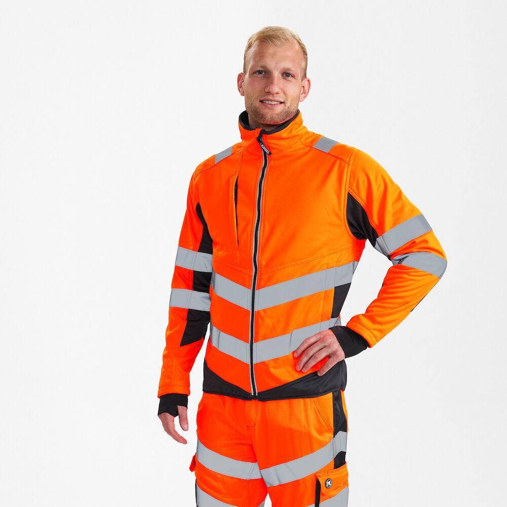 ENGEL  1158-237-1079 SAFETY EN ISO 20471 HIVIS SOFTSHELL CEKET