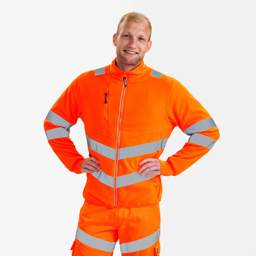 ENGEL 1192-236-10 SAFETY EN ISO 20471 HIVIS POLAR CEKET